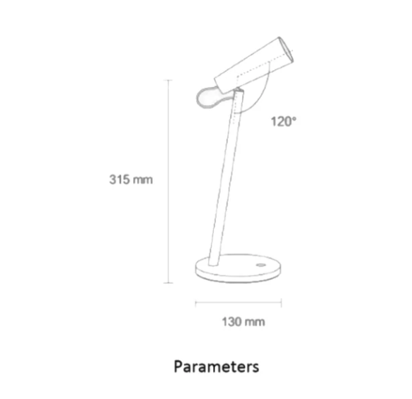 Compatible with Mi Rechargeable LED Table Light for Bedroom Use