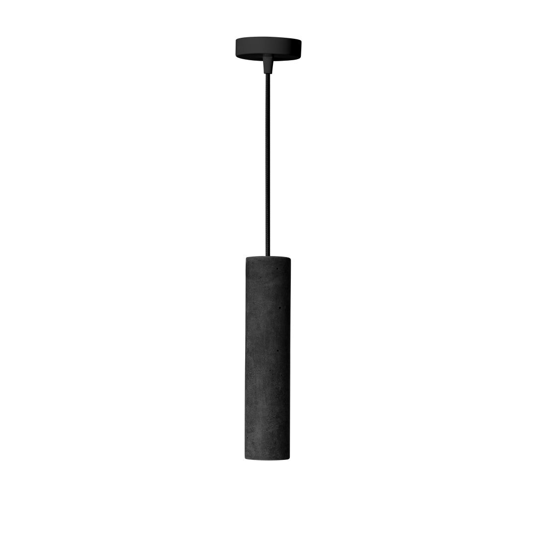 DARK GRAY Concrete Pendant Light B+B